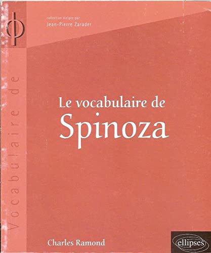 Beispielbild fr Le vocabulaire de Spinoza zum Verkauf von Revaluation Books