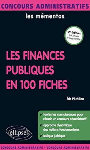 Stock image for Finances publiques en 100 fiches actualise & augmente for sale by medimops