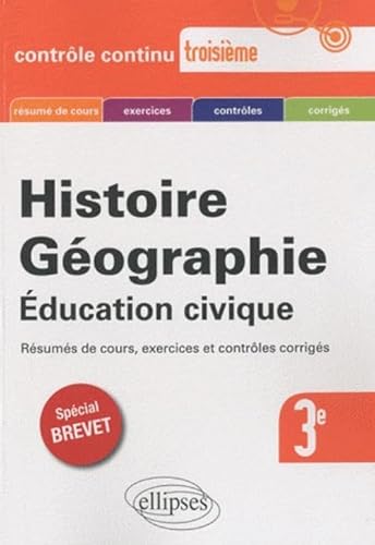 Stock image for Histoire Geographie & Ecjs Brevet du College for sale by Ammareal