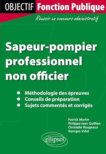 9782729863692: Sapeur-pompier professionnel non officier.