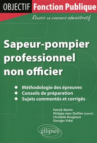 9782729863692: Sapeur-pompier professionnel non officier.