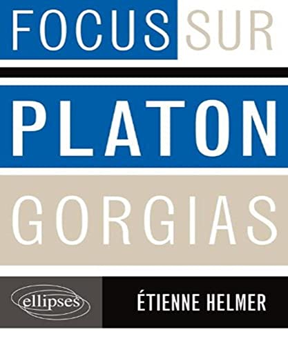 Stock image for Platon Gorgias for sale by Librairie Th  la page