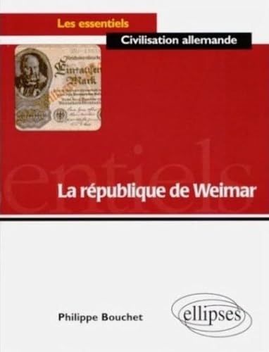 Stock image for La Rpublique de Weimar for sale by Ammareal