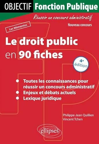 Beispielbild fr Le Droit Public en 90 Fiches zum Verkauf von medimops