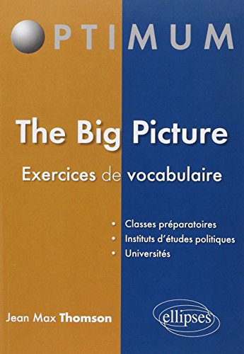 Imagen de archivo de The Big Picture Exercices De Vocabulaire a la venta por medimops