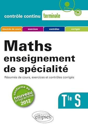 9782729877835: Maths : enseignement de spcialit Terminale S - Conforme au programme 2012