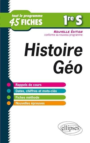 Stock image for Histoire Go Premire S Tout le Programme en 45 Fiches Conforme au Nouveau Programme for sale by Ammareal