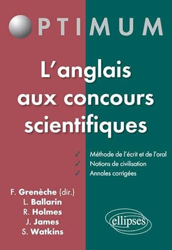 Imagen de archivo de L'Anglais aux Concours Scientifiques a la venta por Ammareal