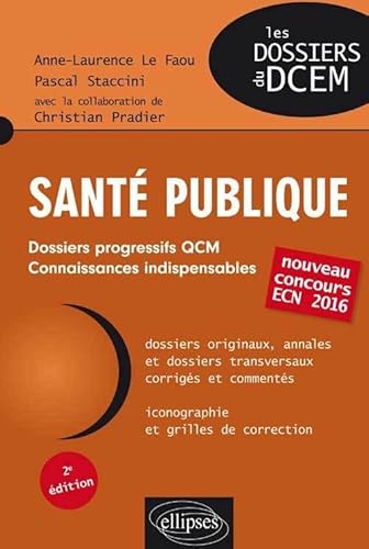 9782729884703: Sant Publique Dossiers Progressifs QCM Connaissances Indispensables Nouveau Concours ECN 2016