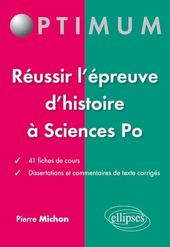 Imagen de archivo de L'histoire  L'entre De Sciences Po : Fiches Et Dissertations Corriges a la venta por RECYCLIVRE