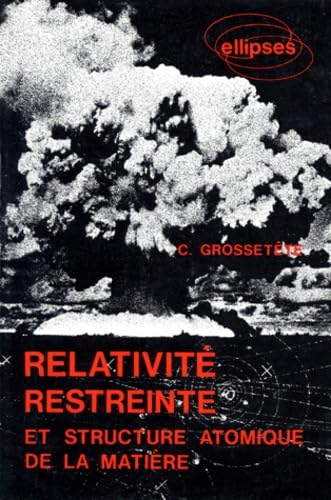 9782729885540: RELATIVITE RESTREINTE