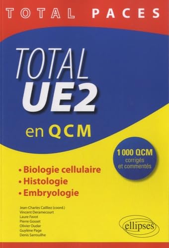 Beispielbild fr Total PACES Total UE2 en QCM Biologie Cellulaire Histologie Embryologie 1000 QCM Corrigs et Comments zum Verkauf von Ammareal