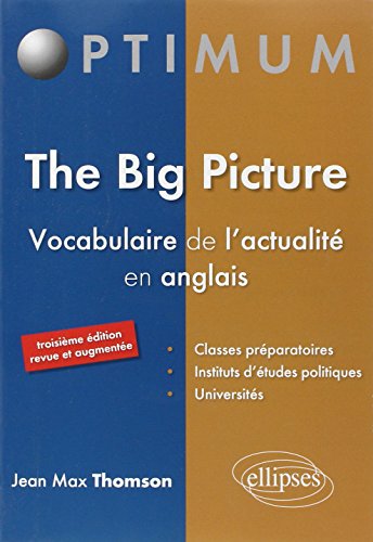 Stock image for The Big Picture Vocabulaire de l'Actualit en Anglais for sale by Ammareal