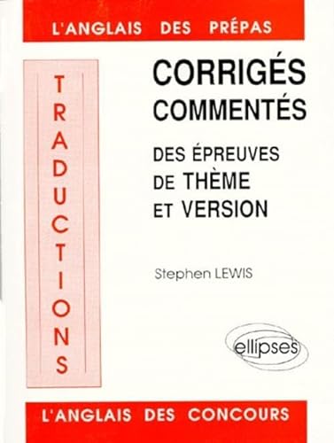Traductions (thÃ¨me et version) 84/88 (9782729889012) by Lewis, Stephen