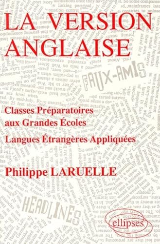 9782729889579: version anglaise (La)