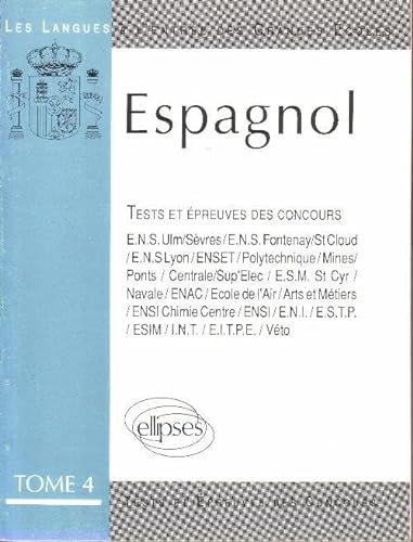 Stock image for L'Espagnol  l'entre des grandes coles for sale by Chapitre.com : livres et presse ancienne