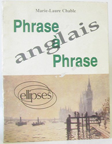 Stock image for Phrase  phrase: Anglais for sale by La bataille des livres