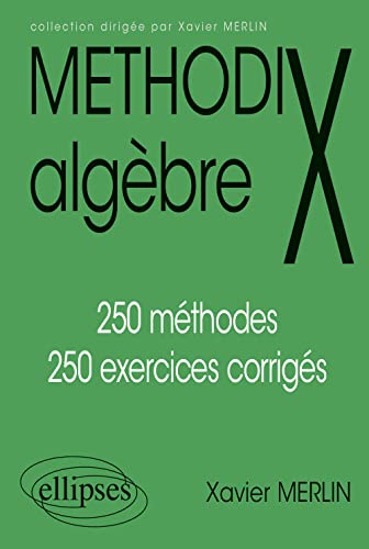 Stock image for Methodix algbre: 250 mthodes, 250 exercices corrigs for sale by medimops