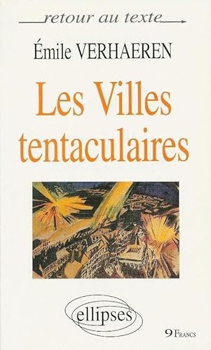 Imagen de archivo de Verhaeren : "Les Villes tentaculaires" a la venta por medimops