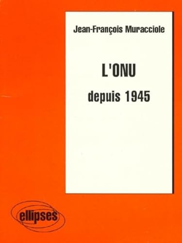 Beispielbild fr L'ONU depuis 1945 zum Verkauf von Ammareal