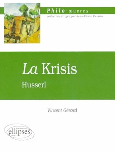 9782729899714: Husserl, Krisis