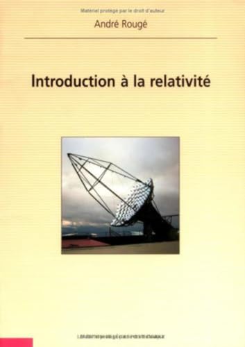 Stock image for Introduction  la relativit for sale by Chapitre.com : livres et presse ancienne