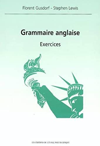 Beispielbild fr Grammaire Anglaise : Exercices zum Verkauf von RECYCLIVRE