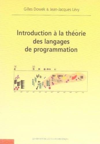 Imagen de archivo de Introduction ? la th?orie des langages de programmation (French Edition) a la venta por Exchange Value Books
