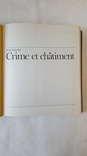 Stock image for Crime et chtiment (Classique) for sale by Ammareal