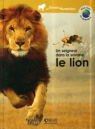 Imagen de archivo de Un seigneur dans la savane, le lion (Atlas junior des animaux) a la venta por Ammareal