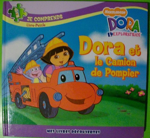 Beispielbild fr DORA ET LE CAMION DE POMPIERS - LIVRE PUZZLE zum Verkauf von Ammareal