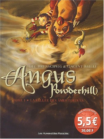 Beispielbild fr Angus Powderhill Tome 1 : La valle des mes tordues zum Verkauf von medimops