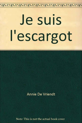 Stock image for Je suis l'escargot for sale by Chapitre.com : livres et presse ancienne