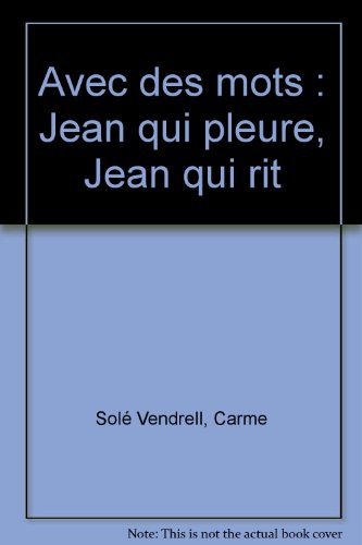 9782732033679: Jean qui pleure, jean qui rit