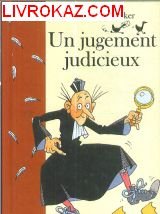 Stock image for Un jugement judicieux for sale by Ammareal