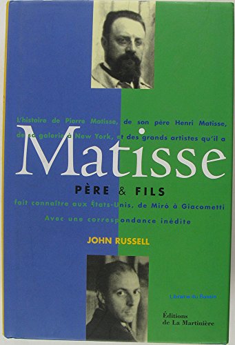 Imagen de archivo de MATISSE PERE ET FILS a la venta por Okmhistoire
