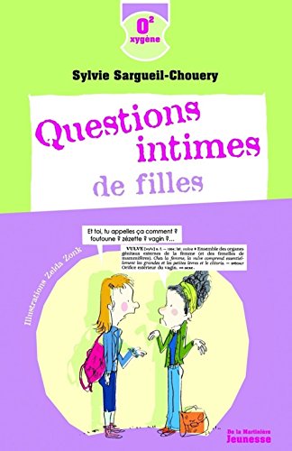 Stock image for Questions intimes de filles for sale by medimops
