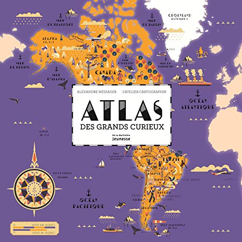 Imagen de archivo de Atlas des grands curieux a la venta por Ammareal