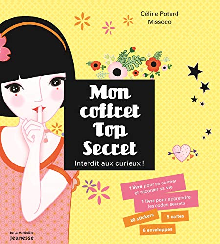 9782732471037: Mon coffret Top Secret: Coffret en 2 livres avec 80 stickers, 5 cartes et 6 enveloppes : Mon p'tit journal secret ; Codes secrets, mode d'emploi