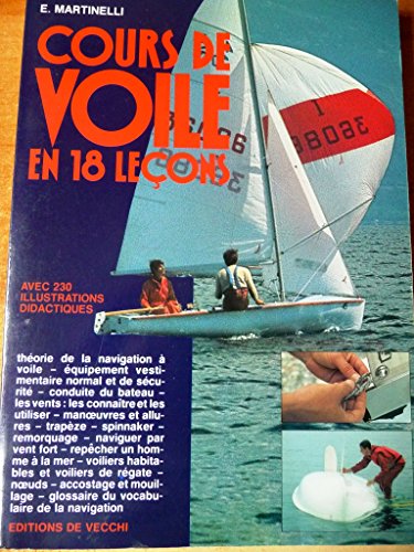 9782732805979: Cours de voile en 18 leons