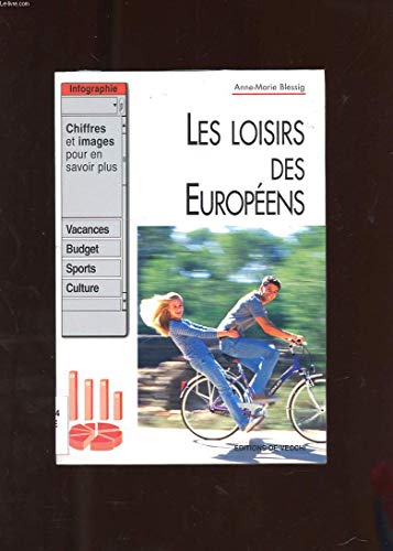 Imagen de archivo de Les loisirs des europens a la venta por A TOUT LIVRE