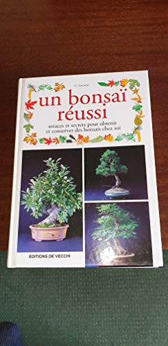 Imagen de archivo de Un bonsaï réussi a la venta por Better World Books