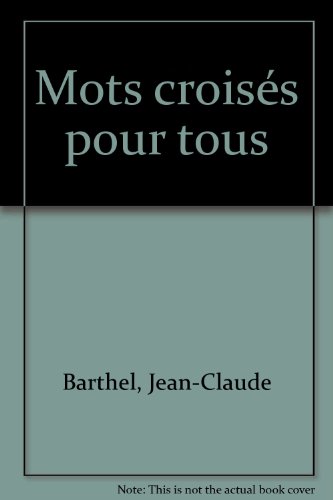 9782732841793: Mots Croiss pour tous, volume 2 : confirms