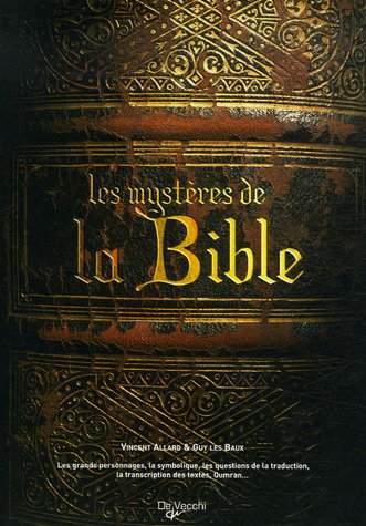 Stock image for Les mystres de la bible for sale by A TOUT LIVRE