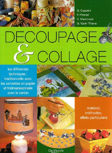 9782732889863: Dcoupage, collage. (French Edition)