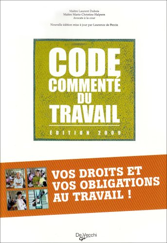 Imagen de archivo de Code comment du travail a la venta por Ammareal