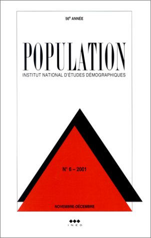Imagen de archivo de Population, numro 6 a la venta por Better World Books