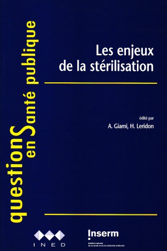 9782733240199: Les enjeux de la strilisation