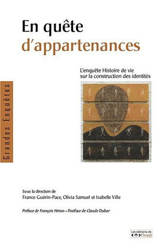 Beispielbild fr En qute d'appartenances : L'enqute Histoire de vie sur la construction des identits (1DVD) zum Verkauf von Ammareal
