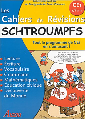 9782733806449: Les Cahiers de rvisions : Schtroumpfs : Tout le programme de CE1 en s'amusant !